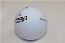 Cary Middlecoff Signed Spalding Plus Logo Golf Ball JSA ALOA