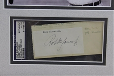 Bobby Jones Early 1930's Signed Cut with 5x7 B&W Photo - Framed PSA/DNA #81946632