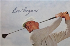 Ben Hogan Signed 1965 Golf World Magazine - April - Framed JSA ALOA