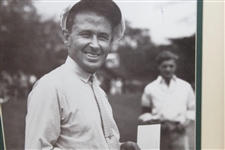 Two-Time PGA Champion Paul Runyan Signed Cut with 8x10 Photo - Framed JSA ALOA