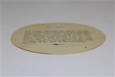 Jack Nicklaus, Jackie Robinson, & Gary Player Signed City of Hope Pro-Am Ticket BECKETT #0011628591