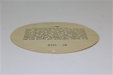 Jack Nicklaus, Jackie Robinson, & Gary Player Signed City of Hope Pro-Am Ticket BECKETT #0011628591