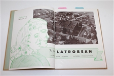 Arnold Palmer Signed 1946 The Latrobean - Junior Year High School Yearbook JSA ALOA