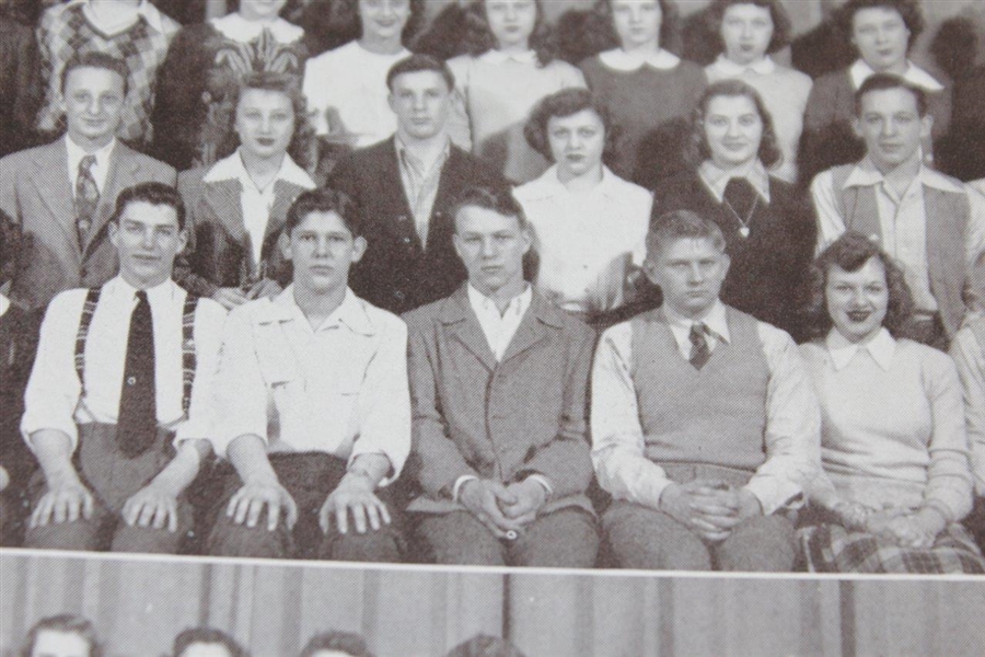 Arnold Palmer Signed 1946 The Latrobean - Junior Year High School Yearbook JSA ALOA