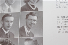 Arnold Palmer Signed 1946 The Latrobean - Junior Year High School Yearbook JSA ALOA