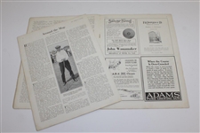 1921 The American Golfer 'The Sport Pictorial' Magazine - July 2nd