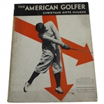 1930 The American Golfer Hitting Through Magazine with Grand Slam Content - December 