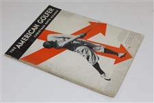 1930 The American Golfer 'Hitting Through' Magazine with Grand Slam Content - December 