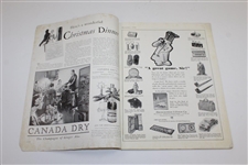 1930 The American Golfer 'Hitting Through' Magazine with Grand Slam Content - December 