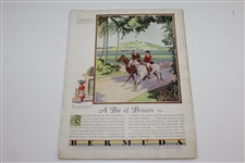 1930 The American Golfer 'Hitting Through' Magazine with Grand Slam Content - December 