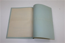 1936 USGA Curtis Cup Team Final Memorandum & Itinerary for Maureen Orcutt, Mrs. John D. Crews