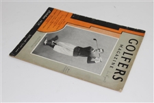 1930 Golfers Magazine with Bobby Jones Grand Slam Content - October