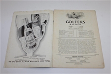 1930 Golfers Magazine with Bobby Jones Grand Slam Content - October
