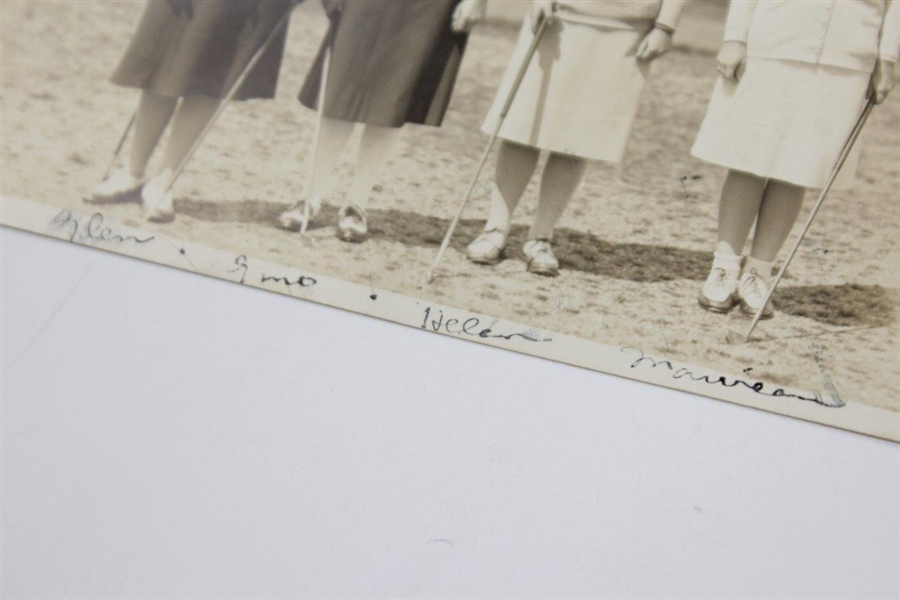 'Big Four' of Ladies Golf Collett, Van Wie, Hicks, & Orcutt 1930 Southern Pines, NC Photo
