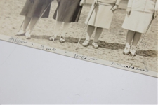 'Big Four' of Ladies Golf Collett, Van Wie, Hicks, & Orcutt 1930 Southern Pines, NC Photo