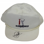 Seve Ballesteros Signed PGA Tour CBS Sports White Hat JSA ALOA