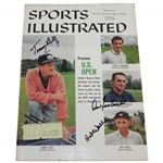 Tommy Bolt, Art Wall, & Dow Finsterwald Signed 1959 Sports Illustrated JSA ALOA