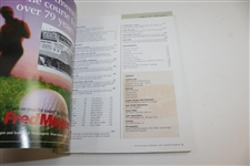 Palmer, Nicklaus, Mickelson, & others Signed 2001 Fred Meyer Challenge Program JSA FULL #Z68024