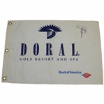 Jack Nicklaus Signed Doral Golf Resort & Spa White/Blue Flag JSA ALOA