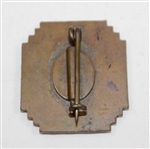 1955 Women's US Amateur at Myers Park CC Contestant Badge - Patricia A. Lesser Winner