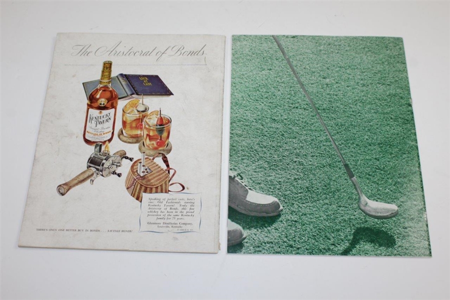 1948 & 1954 Women's Southern Championship Program with 1954 & 1957 Booklets