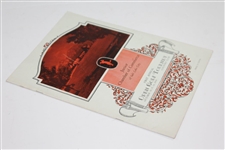 1930 Junior Chamber of Commerce of Salt Lake City First Annual Open Golf Tourney Program & Badge