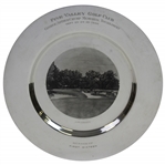 1960 Pine Valley Golf Club George Arthur Crump Memorial Tournament Sterling Silver Runner-Up Trophy Plate