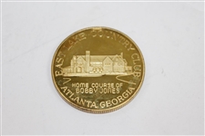 1992 Golf Collector's Society .999 Sterling Silver Gold Clad Medal