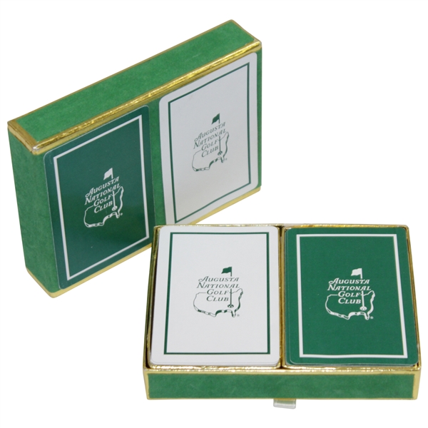Classic Augusta National Golf Club Member Playing Cards in Original Box
