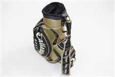 Arnold Palmer's 50th Masters Appearance Lt Ed Commemorative Callaway Mini Golf Bag - April 2004