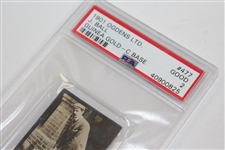 1901 Ogdens Ltd John Ball Guinea Gold Cigarette Card #477 PSA #40900825