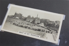 1932 W.D. & H.O. Wills Bobby Jones At The Road Hole St Andrews Cigarette Card #16 SG.LLC 8061774-021