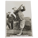 1935 R.T. (Bobby) Jones Sporting Events & Stars Cigarette Card #19