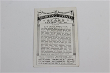 1935 R.T. (Bobby) Jones Sporting Events & Stars Cigarette Card #19