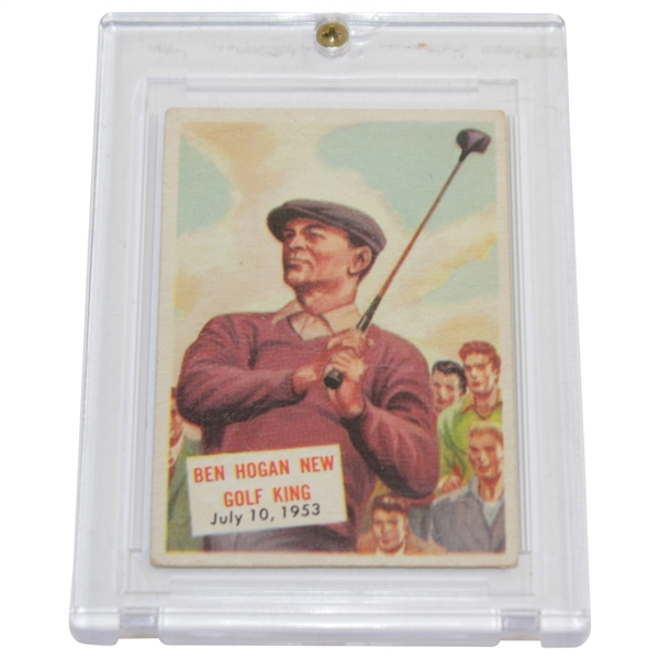 1953 Topps Ben Hogan 'New Golf King' Golf Card - July 10th
