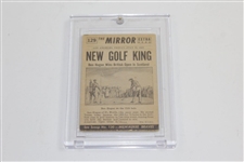 1953 Topps Ben Hogan 'New Golf King' Golf Card - July 10th