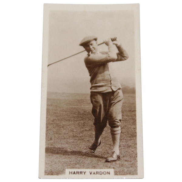 1928 Millhoff Famous Golfers Harry Vardon Cigarette Card No. 5