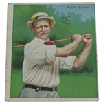 Vintage Mecca Cigarettes Alex Smith Golf Card