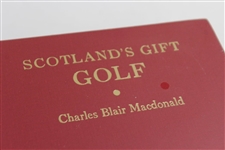Scotland's Gift by Charles Blair Macdonald New Sealed in Publisher's Shrink Wrap