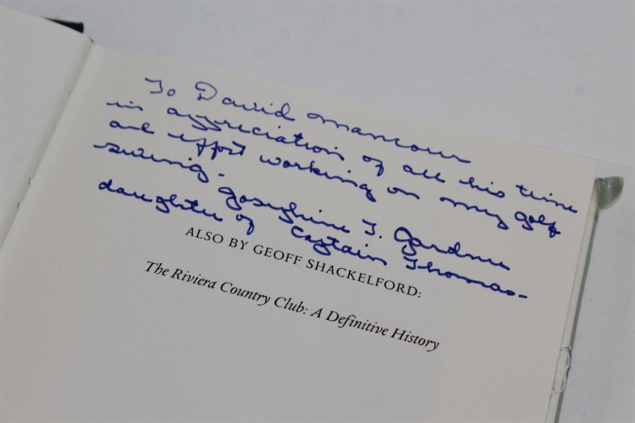 'The Captain: George C. Thomas Jr. & His Architecture' Ltd Ed Dual Signed Book #692/1200