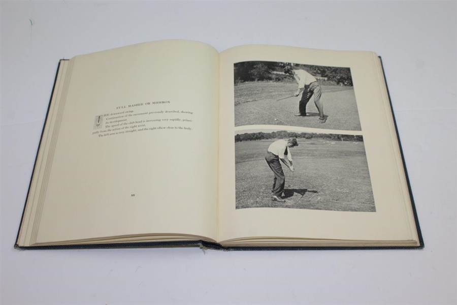 1919 'Picture Analysis of Golf Strokes' First Edition Book by James 'Jim' Barnes