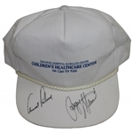 Payne Stewart & Arnold Palmer Signed Emanuel Hospital Childrens Healthcare Hat JSA ALOA