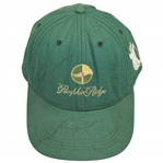 Jack Nicklaus, Greg Norman, OMeara & others Signed Pumpkin Ridge Green Hat JSA ALOA