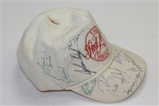 Palmer, Nicklaus, Mickelson(x2), Couples, & others Signed Fred Meyer Challenge Hat JSA ALOA