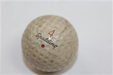 Billy Casper Signed Classic US Open 1959 Winged Foot Logo Golf Ball JSA ALOA