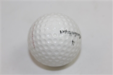 Chandler Harper Signed Personal Logo Golf Ball JSA ALOA
