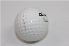 Chandler Harper Signed Personal Logo Golf Ball JSA ALOA