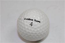 Bob Tway Signed 1986 PGA Championship Practice Ball Logo Golf Ball JSA ALOA