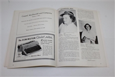 1955 Wolverine Ladies Inv. Open golf Tournament at Oakland Hills Program with Info Sheets