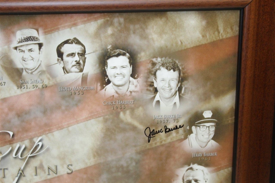 America's Ryder Cup Captains Multi-Signed Canvas Print - Arnie, Jack, Tom, & more JSA ALOA
